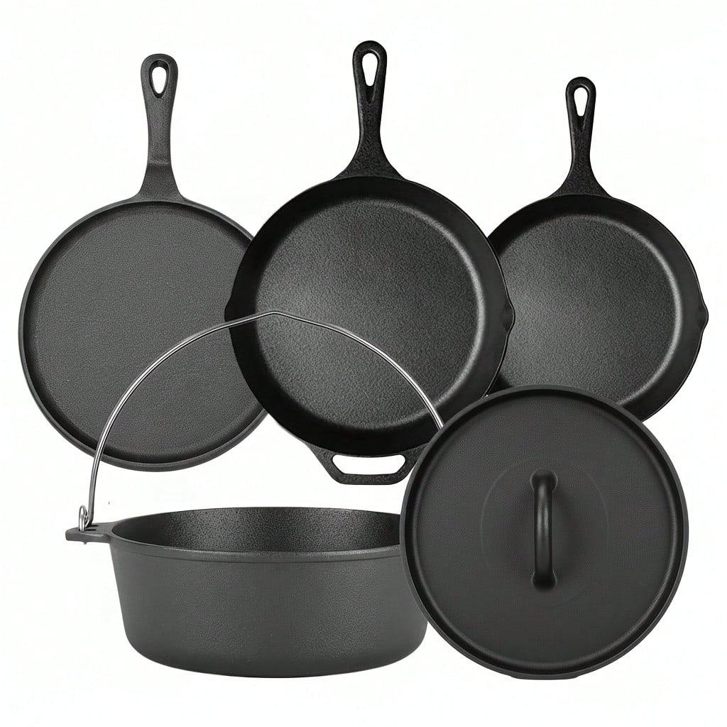 PACILACK Cast Iron Pots And Pa - Camp Dutch Oven Cast ulasan dan harga