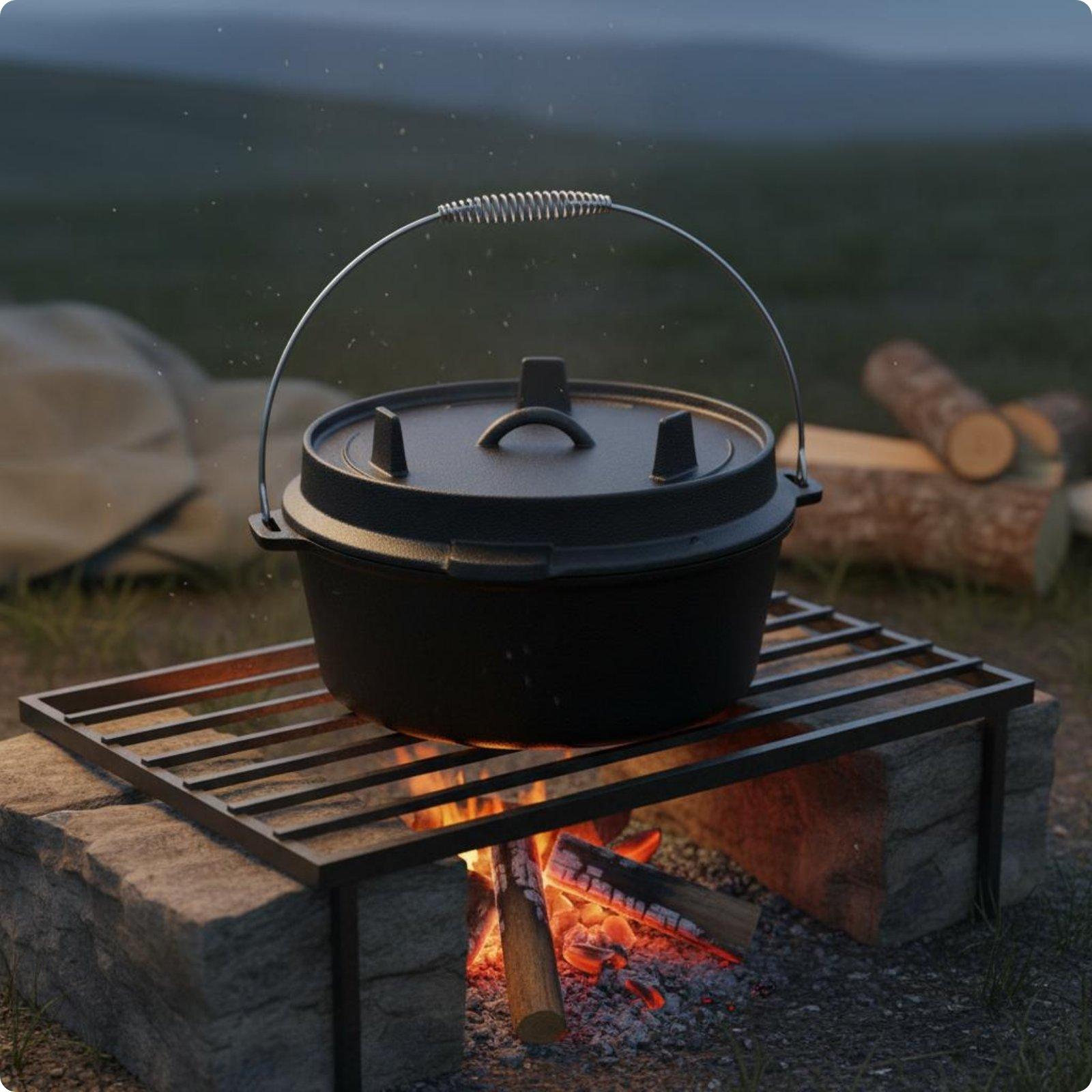 Outdoor Cast Iron Dutch Oven U - Camp Dutch Oven Cast ulasan dan harga