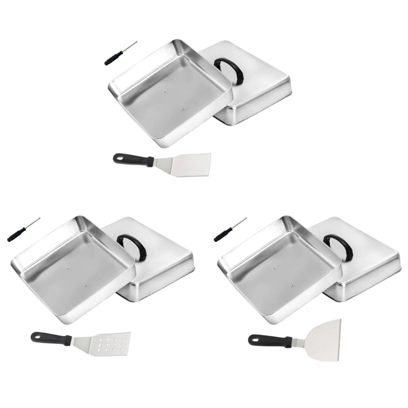 XX9B Square Cover with Top Han - Camping Cooking Flat Top ulasan dan harga