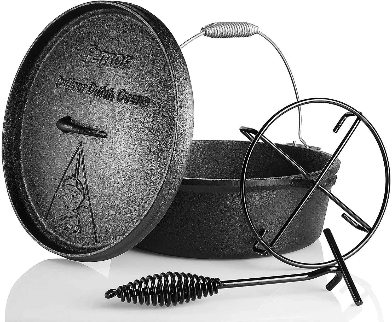 Femor Dutch Oven Cast Iron 5,8 - Camp Dutch Oven Cast ulasan dan harga