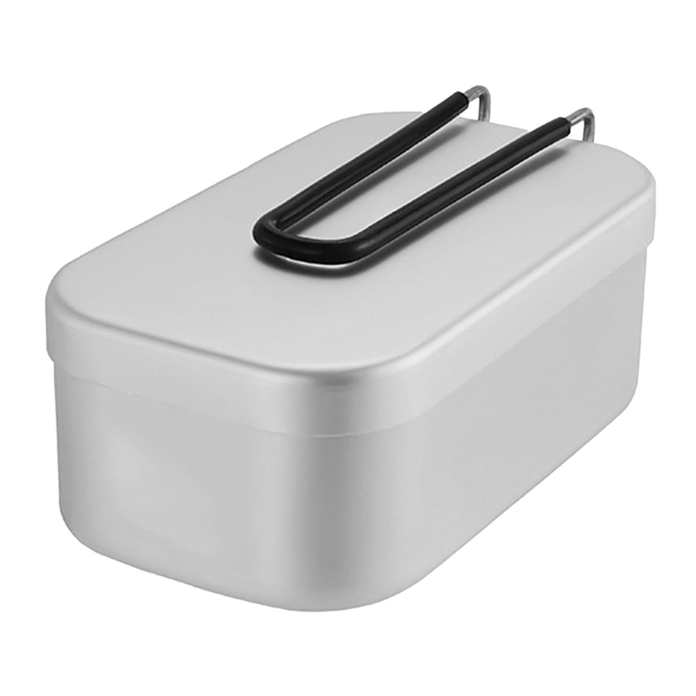 800ML Aluminum Lunch Boxes Out - Camping Cooking Organizer ulasan dan harga