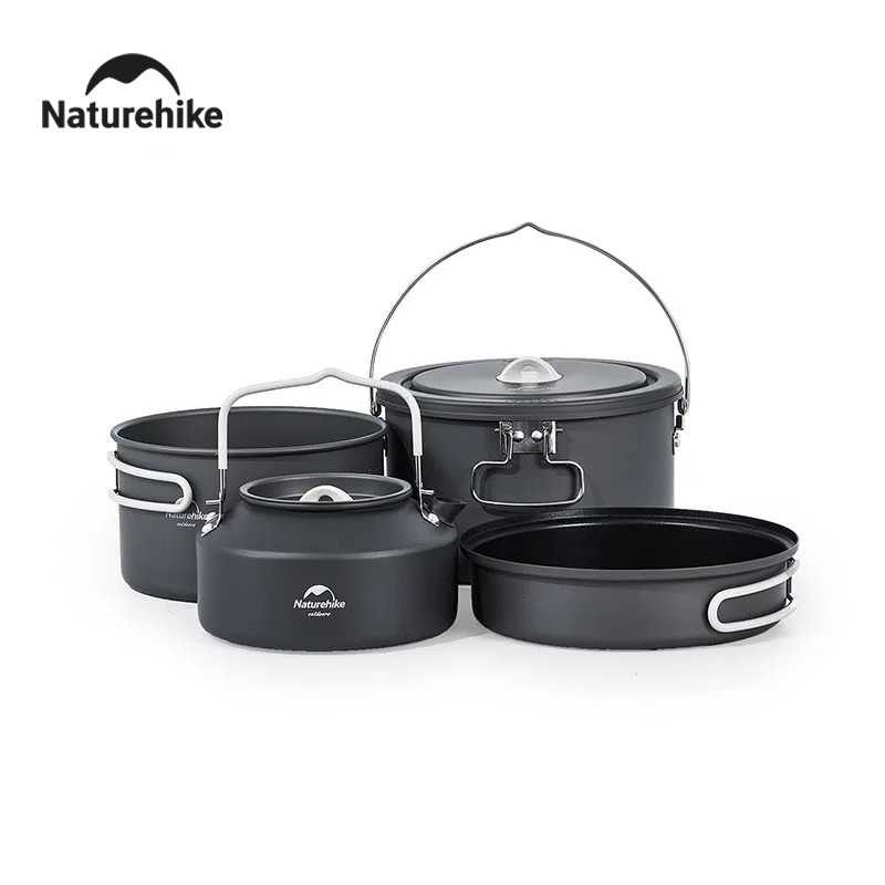 Naturehike 2025 New Outdoor Pi - Quality Camping Cooking Set ulasan dan harga