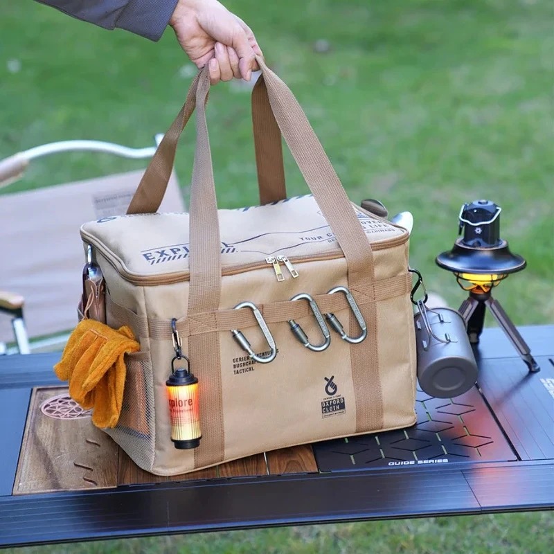 30L/42L/56L Large Capacity Fol - Camping Cooking Organizer ulasan dan harga