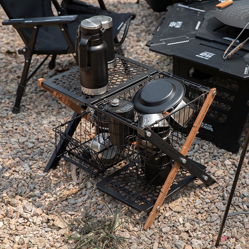 Portable Folding Camping Table - Camping Cooking Table ulasan dan harga