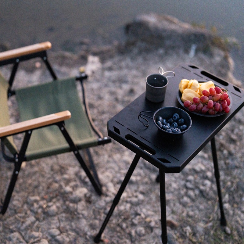 96H Shipping Portable Aluminum - Camping Cooking Table ulasan dan harga