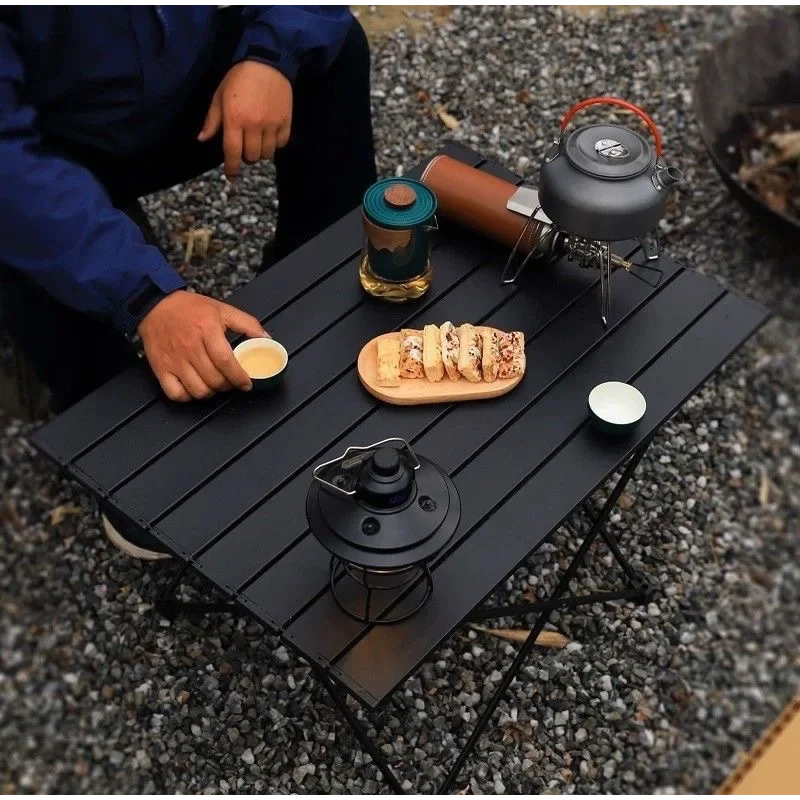 Portable Egg Roll Folding Camp - Camping Cooking Table ulasan dan harga