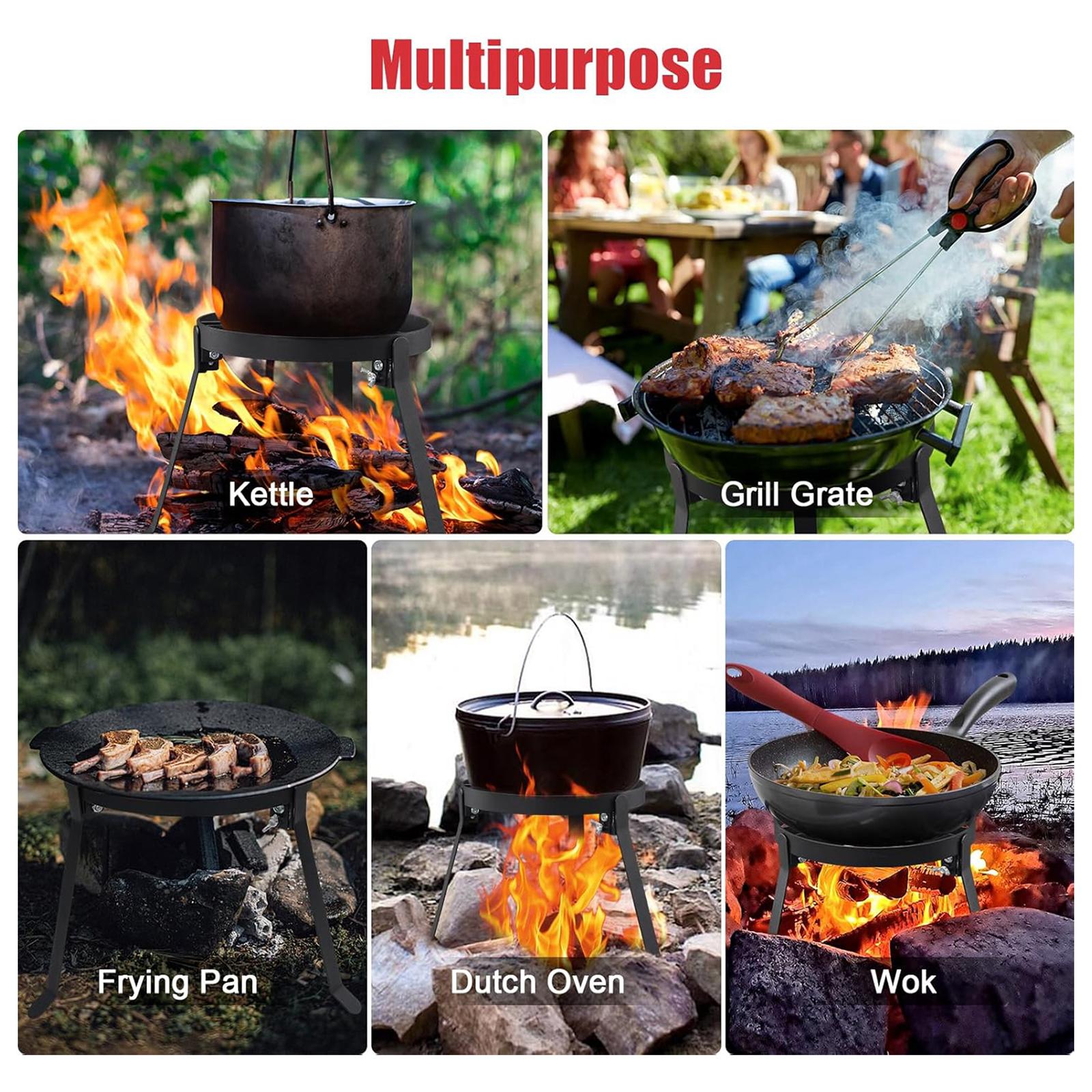 Foldable Cooking Campfire Trip - Camping Hiking Cooking ulasan dan harga