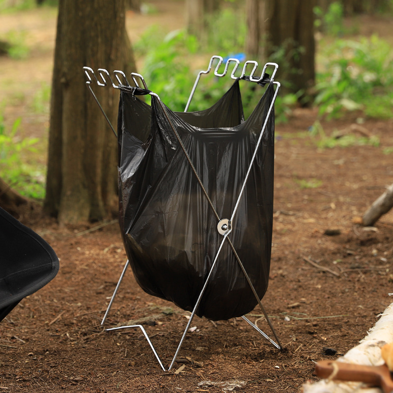 Portable Folding Garbage Bag H - Camping Cooking Organizer ulasan dan harga