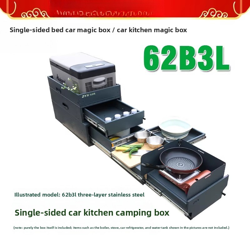 Portable Tailgate Kitchen & St - Camping Cooking Organizer ulasan dan harga